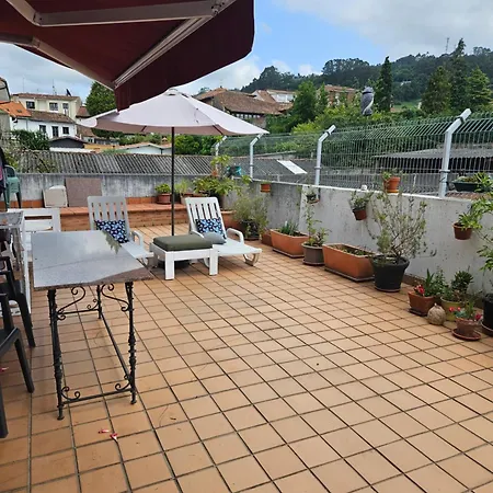 Piso En La Con Gran Terraza Lejlighed